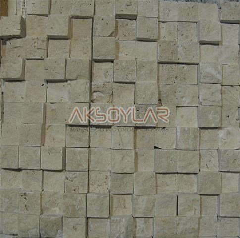 traverten kubik patlatma